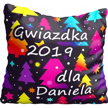 Povlak na polštářek Povlak na polštář Mikuláš + jméno, Vánoce 20x20 cm