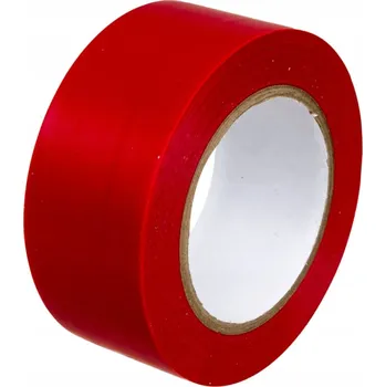 Lepicí páska Označovací páska červená 50 mm x 33 m