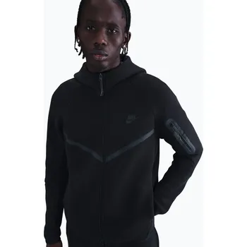 Pánská mikina Pánská bunda Nike Tech Windrunner Full Zip Cave Black/Black