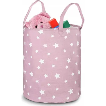 úložný prostor na hračky Koš na hračky Nukido 35 x 60 cm, růžové odstíny