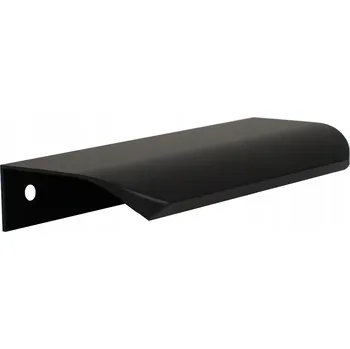 Nábytková úchytka hranová černá matná 21,2 x 19,2 x 1,8 cm