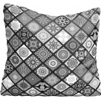 Povlak na polštářek Povlak na polštář Mandala 35x35 cm M.POD/BW