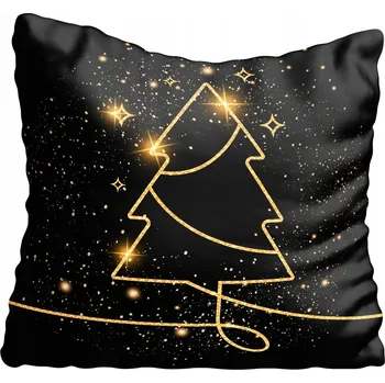 Povlak na polštářek Povlak na polštář s vánočním motivem, hvězda, 45x45 cm