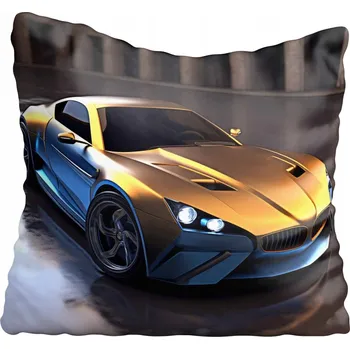 Polštář Povlak na polštářek s motivem auta 20x20 cm