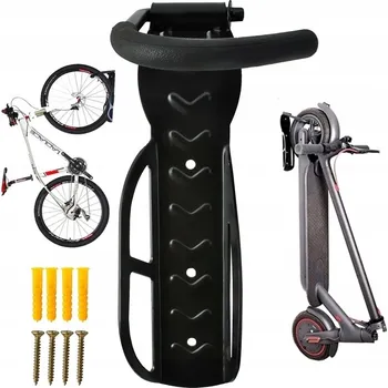 Věšák Nástěnný držák na kolo sportown 25 kg černý