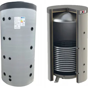 akumulační nádrž Akumulační nádrž / Zásobník tepla pro kotel s dolním výměníkem 1,2m2 300L