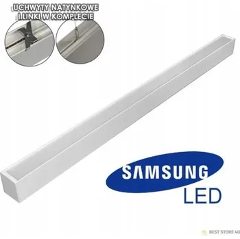 Závěsné svítidlo Bowi 24 W s integrovaným LED zdrojem, 60 cm, bílé