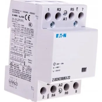 Stykač Eaton Z-SCH230/63-22 instalační stykač, 230 V, 240 V, 63 A, 2 spínací kontakty, 2 rozpínací kontakty, 1 ks