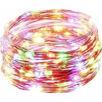 Vánoční dekorace Vánoční osvětlení na stromeček NetPrice.pl do interiéru 20 m, 11 - 20 světýlek