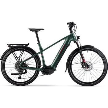 Jízdní kolo Haibike Elektrokolo MTB Haibike TREKKING 5 olive/red - gloss 2025 velikost rámu - palce - cm 16 - (40 cm)