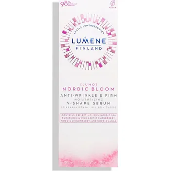 Pleťové sérum Lumene Nordic Bloom Lumo Anti-Wrinkle and Firm Moisturizing V-Shape Serum proti vráskám a zpevňující sérum 30 ml