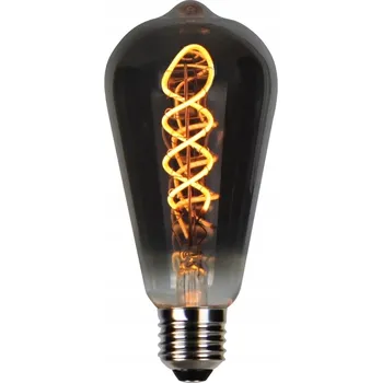 Žárovka LED žárovka E27 4W 150lm FILAMENT ST64 RETRO VINTAGE GRAFIT STMÍVATELNÁ