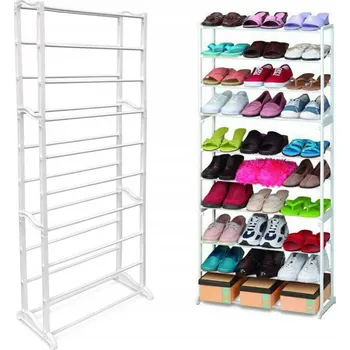 Botník Botník Verk Group 51 x 140 x 25 cm bílá