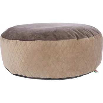 Pelíšek pro psa Polštář pro psa k ležení, 25 x 80 cm, tmavě šedá/hnědá, Kerbl