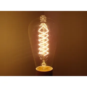 Žárovka Dekorativní žárovka uhlíková retro E27 40W