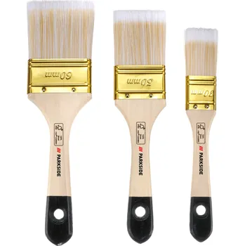 Malířský štětec PARKSIDE® Sada štětců, 3dílná (akryl)