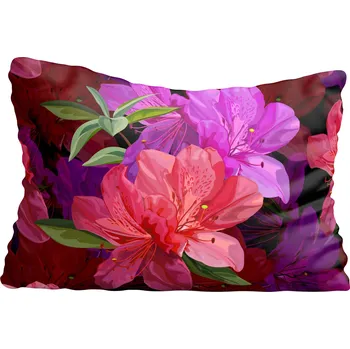 Povlak na polštářek Dekorační povlak na polštář Květiny 30x70 cm