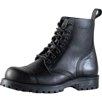 Těžké boty Samelin Kotníkové boty 517 aka Aviator Boots - Black-38
