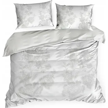 Povlečení PREMIUM SATÉNOVÁ SADA POVLEČENÍ 220 X 200 CM BÍLÁ