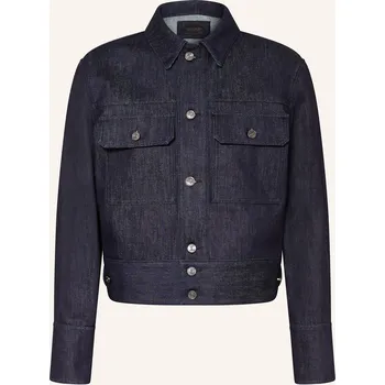 Pánské džíny Lacoste Pánská Džínová Bunda, tmavě modrá, 48