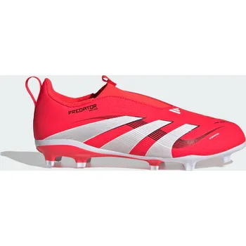 Kopačky ADIDAS Dětské kopačky Predator League Laceless Firm/Multi-Ground 38,5 BÍLÁ|ČERNÁ|ČERVENÁ