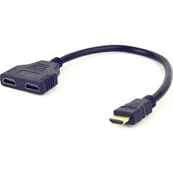 Počítač Gembird adaptér HDMI (M) na 2 x HDMI (F), kábel, pasívna rozdvojka DSP-2PH4-04