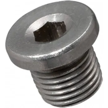 Šroub DIN 908 16x1.5 zátka s vnitřním 6hranem, metrický závitjemný,bez těsnícího kroužku, bez povrchové úpravy