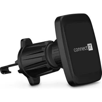 Telefonní příslušenství Connect IT magnetický držák telefonu do ventilace auta, InCarz 6Strong360 Connect IT InCarz 6Strong360 je univerzální magnetický držák telefonu do ventilace auta (CMC-4047-BK) se šesti extra silnými