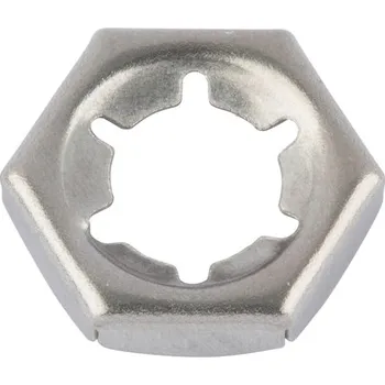 Matice DIN 7967 27 ZN matice pojistná-plechová, zinek