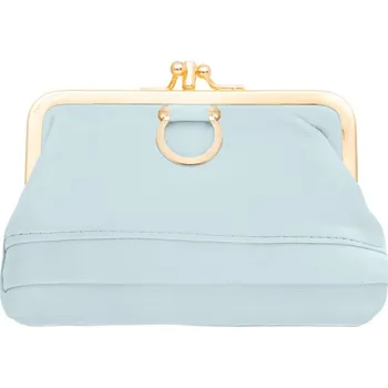 Kaletnik peněženka z pravé lícové kůže modrá - dámská