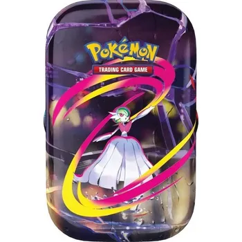 Hračka Pokémon: Pokémon TCG Megaeroi (Mega Gardevoir) Sběratelská plechovka (JEDEN arch samolepek, jedna