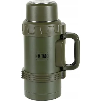 Termoska Termoska turistický ocelový termální nerezová ocel M-Tac 1600 ml Olive