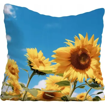 Polštář Povlak na polštář s květinami 40x40 cm