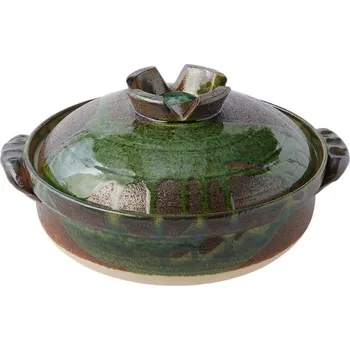 Hrnec Hrnec DONABE 4 l, zelená, keramika, MIJ