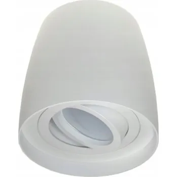 Stropní svítidlo přisazené Brolux 30 W GU10 10 cm bílé