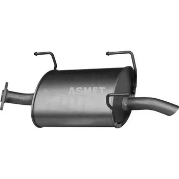 Výfukový systém Koncový tlumič výfuku ASMET 14.029