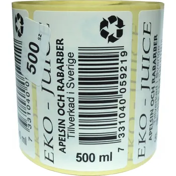 Speciální papír Samolepicí etikety s potiskem samolepky 55x30