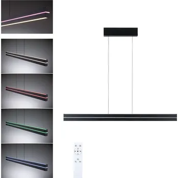 PAULMANN LED závěsné svítidlo Raiko RGBW+ stmívatelné / 19W / 6W černá