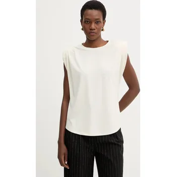 Pánské tričko Tričko MICHAEL Michael Kors MR6531FH6J béžová 01X, vel. S