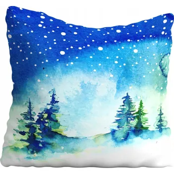 Polštář Povlak na polštář s vánočním motivem, hvězda 50x50 cm