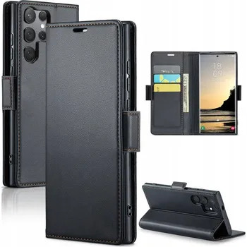 Pouzdro na mobilní telefon Flipové pouzdro Radian pro Samsung Galaxy S25 Ultra, černé