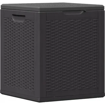 Úložný box Zahradní úložný box plast 90 l černý