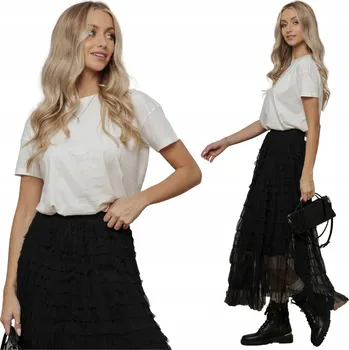 Dámské jednobarevné Tričko - 100% bavlna Tričko SLR094 ecru vel. XXL