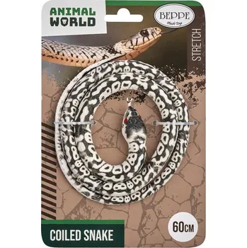 Figurka GUMOVÁ HADIČKA ŠEDO-BÍLÁ 60CM [FIGURKA]