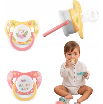 Dudlík Lorelli kulatý silikon 6 m+