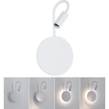 Svítidlo PAULMANN LED nabíjecí nástěnné svítidlo Miora 2700K / 3,7V 0,6W / 0,7W stmívatelné bílá - PAULMANN P 71289