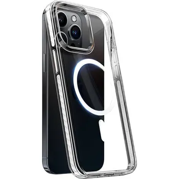 Pouzdro na mobilní telefon Pouzdro na telefon Torras Spark pro iPhone 15 Pro (průhledné)