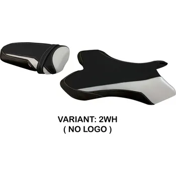 Moto sedlo TPZ Italia Potah sedla Yamaha R1 (04-06) Argo 3 model potah sedla: bez loga 2WH (white)