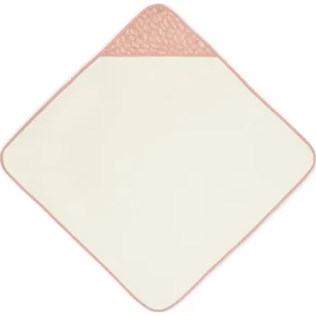 Jollein osuška s kapucí pro miminko 75x75 cm MEADOW Rosewood