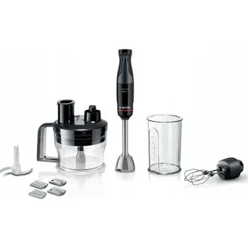 Pomocník do kuchyně Tyčový mixér Bosch MSM4B674 1000 W černý